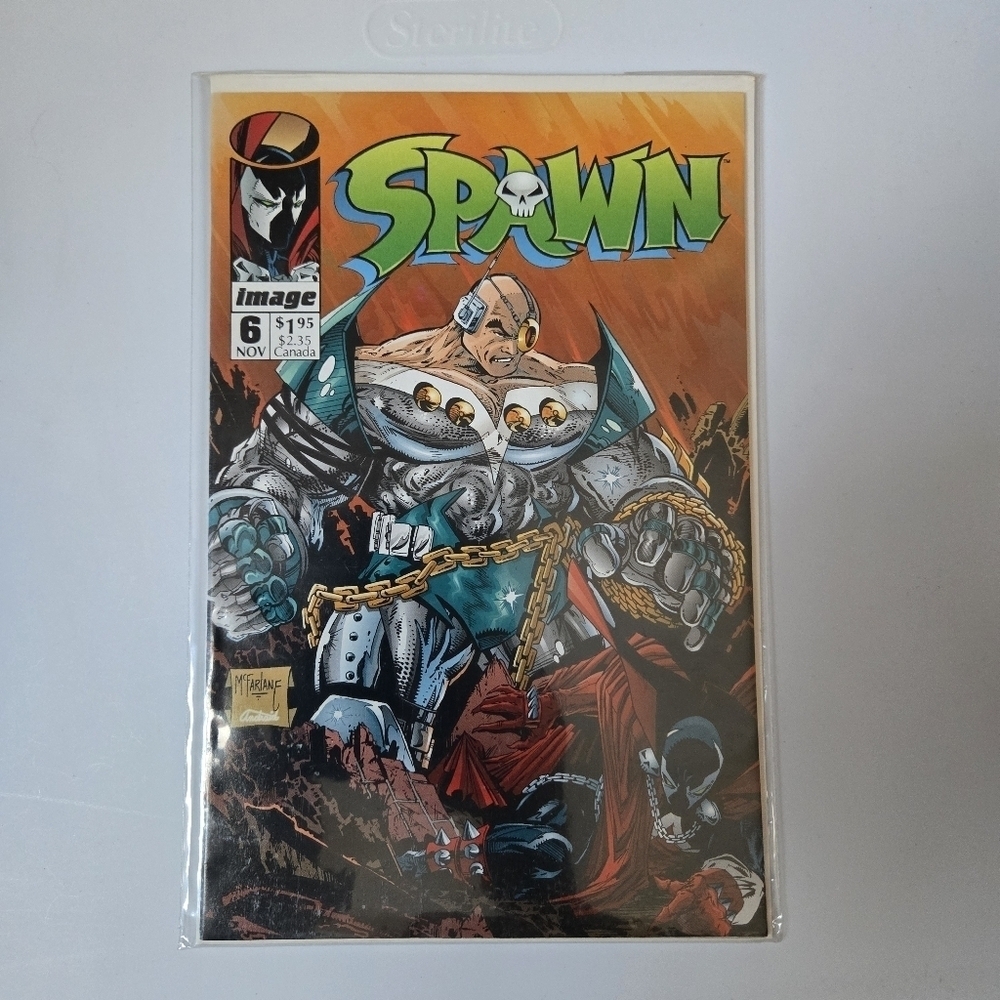 Spawn #6 Comic Book (Near Mint Condition)
